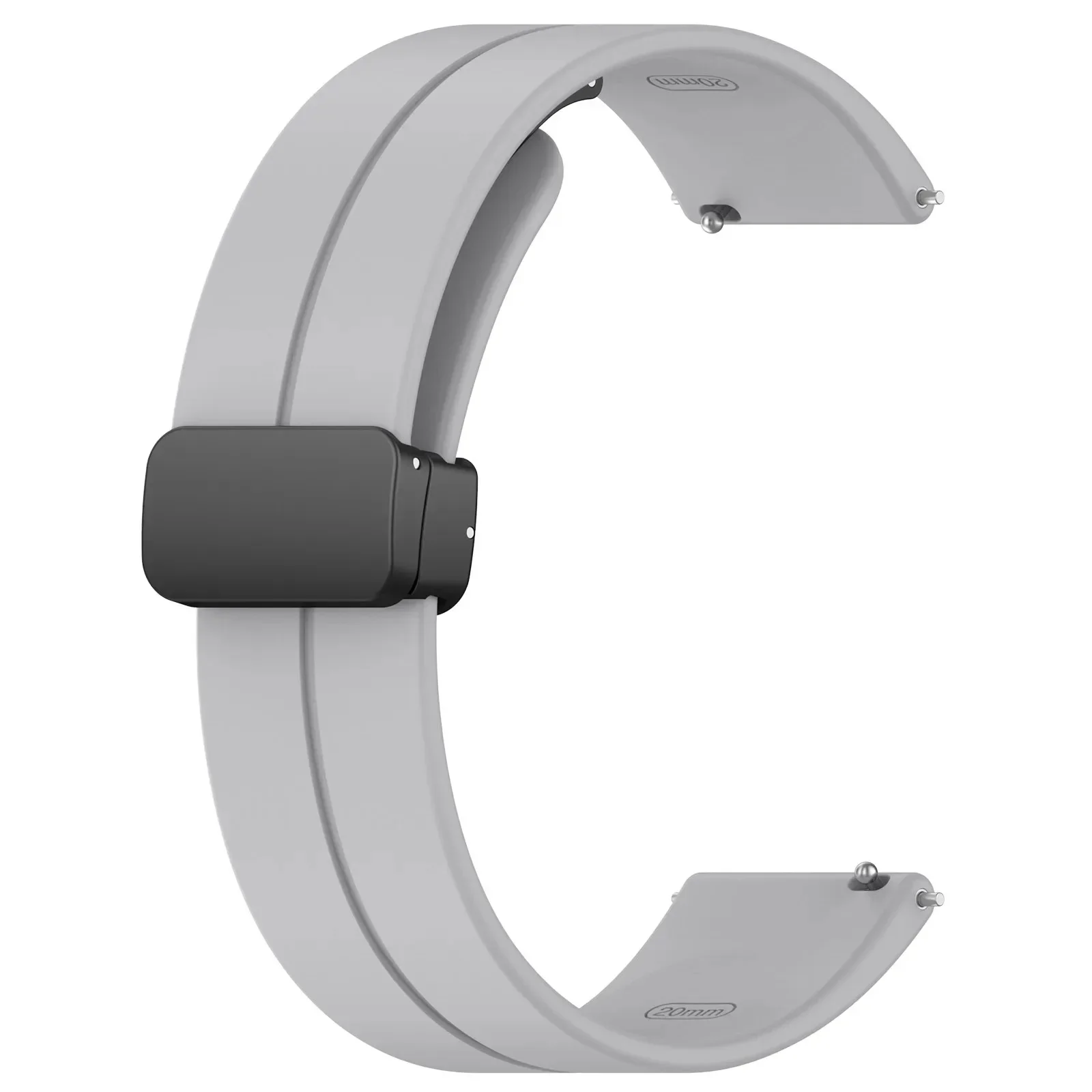 Versatile Silicone Strap with Magnetic Buckle (Multiple Sizes Available)