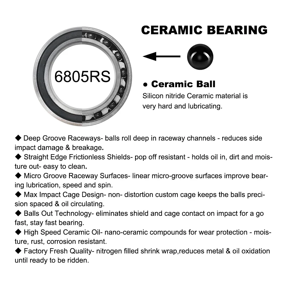 Ceramic BSA Bike Bottom Bracket 6