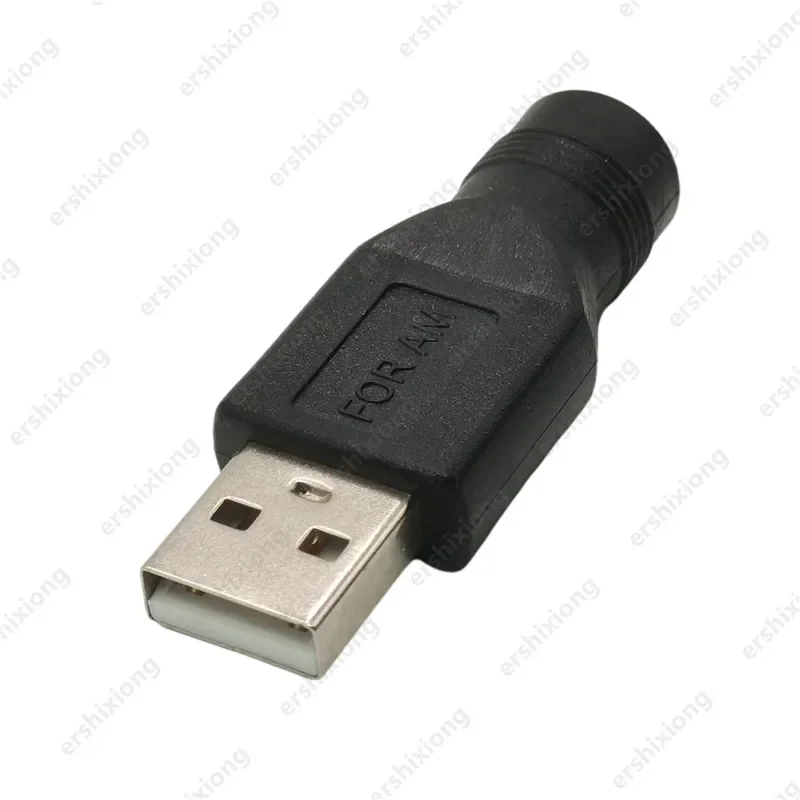 Universal USB to DC Power Adapter - 5V Connector with 5.5mm x 2.1mm Port