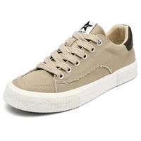 Spring 2025 New Men's Canvas Breathable Classic Beijing Cloth Shoes Fashionable One-Step Down Casual Versatile Rubber SS25157 1