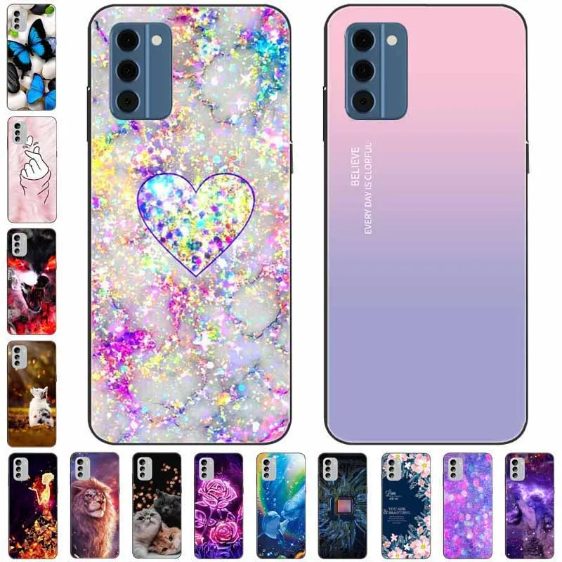 Silicone Painted Cat Animal Design TPU Soft Phone Case Cover