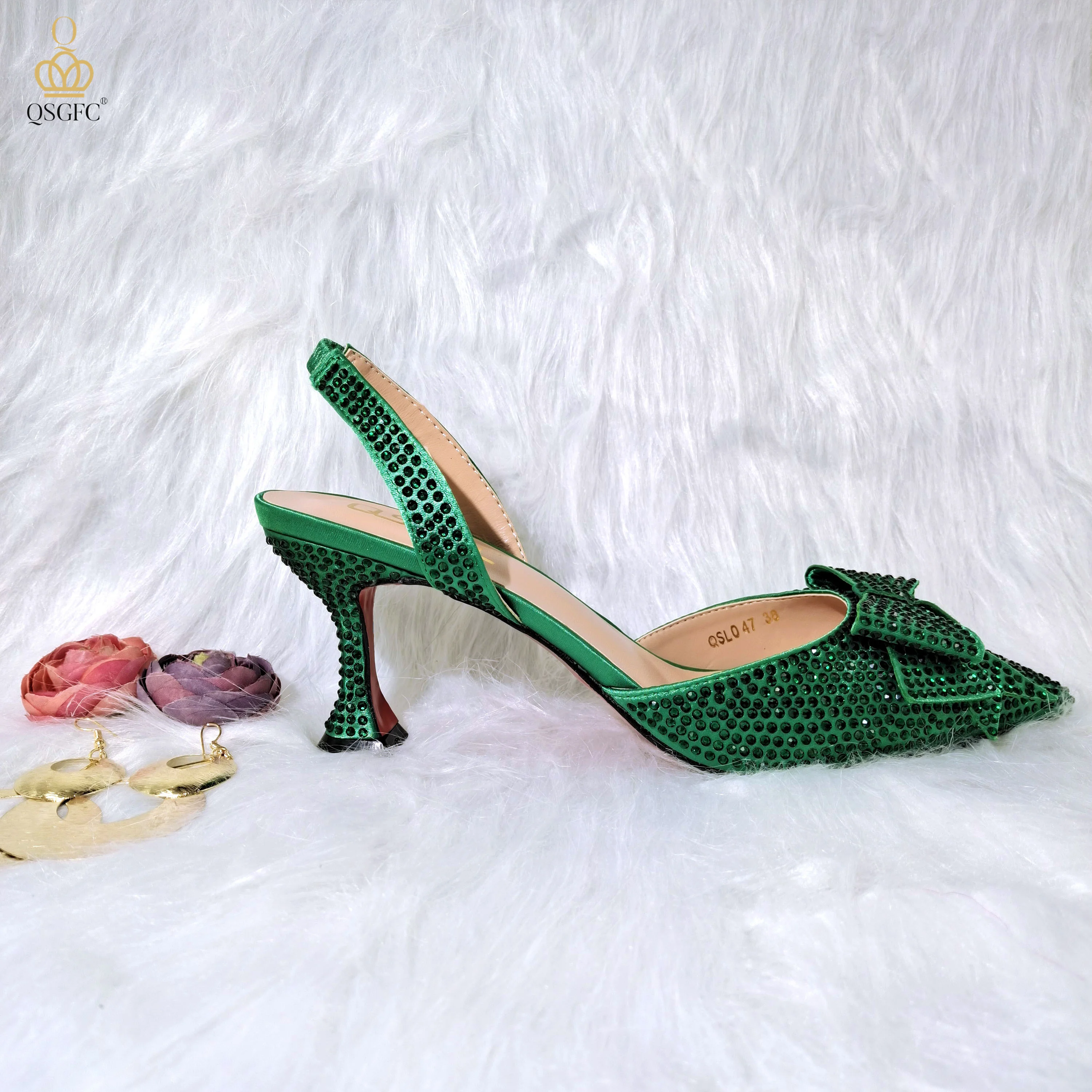 ONLY SHOES GREEN