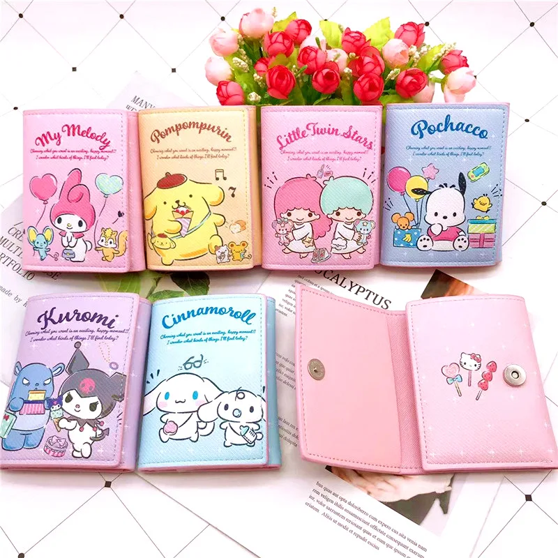 Melody Kuromi Wallet Cinnamoroll Sanrio Wallet Sanrio Kuromi Card