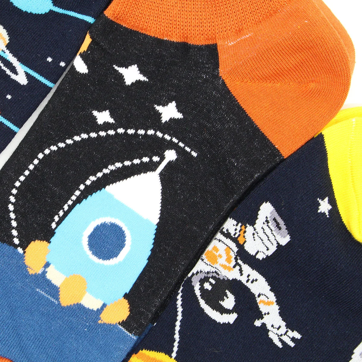 5 Pairs Novelty Funny Casual Ankle Socks Fashion Colorful Harajuku Grid Space Cotton Men Socks Happy Men Socks Size EU39-46