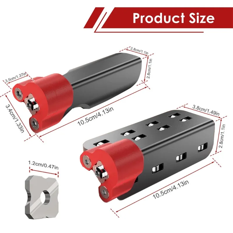 Edge Banding Trimmer with Chamfering Tool - Professional PVC & Eco-Board Trimming Cutter for Pre-Laminated Wood Edges