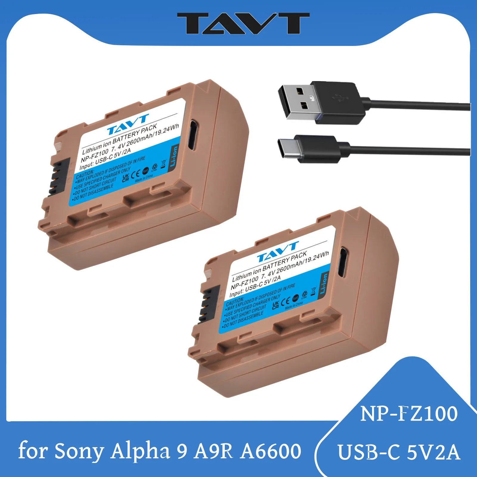 PATONA Platinum Akku mit USB-C Input für Sony NP-FV70A