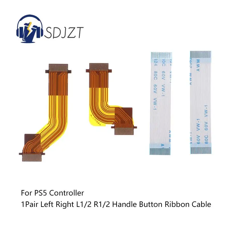 Cavo Maniglia Pulsante Scheda Sinistra Destra R1 R2 L1 L2 Motore Collegare Nastro Flex Per Controller Playstation 5 Ps5 Cavo A Nastro Tattile