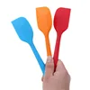 Heat Resistant Integrate Handle Silicone Spoon Scraper Kitchen Utensil Turners Spatula Pan Spatula Cake Kitchen Cooking Tool 4