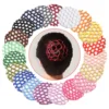 New Professional Dance Nurse Hair Net Without Diamonds Woven Hair Accessories Bundled Headwear Balloon Hair Decorations Wholesal