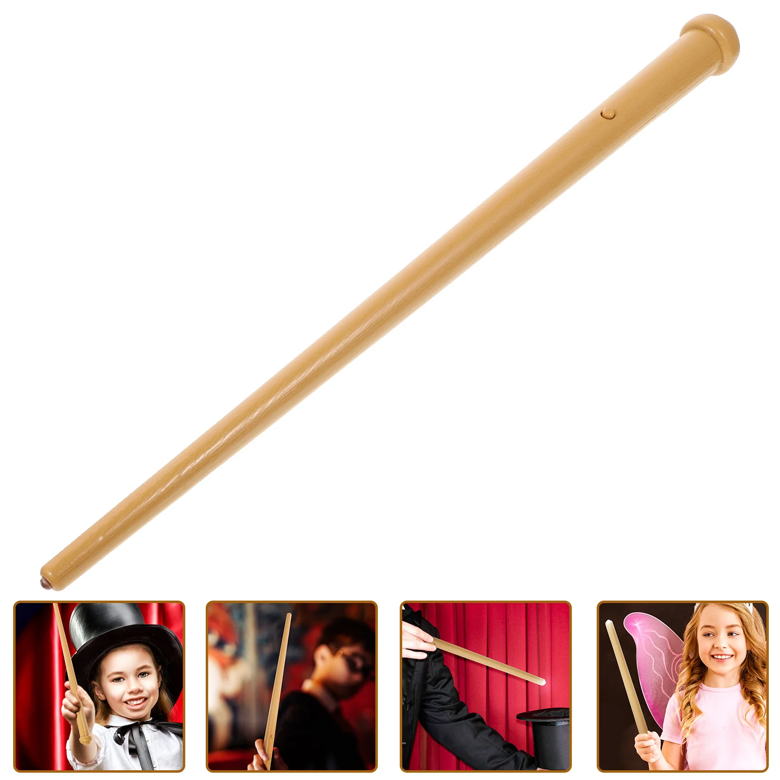 

Toy Wand Luminous Scepter Children Shine Halloween Costume Prop King Cosplay Stage Performance Props Plastic