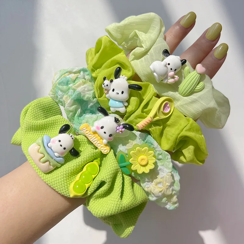 

Модная летняя повязка для волос с героями мультфильмов Sanrio почтоко, милый эластичный головной убор с героями аниме для женщин, детей, девочек, головной убор, аксессуары для волос