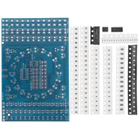 1Set Soldering Practice Kit Pcb Board for Micro Soldering Projects Beginner DIY Training Tool Electronic Component Welding Set