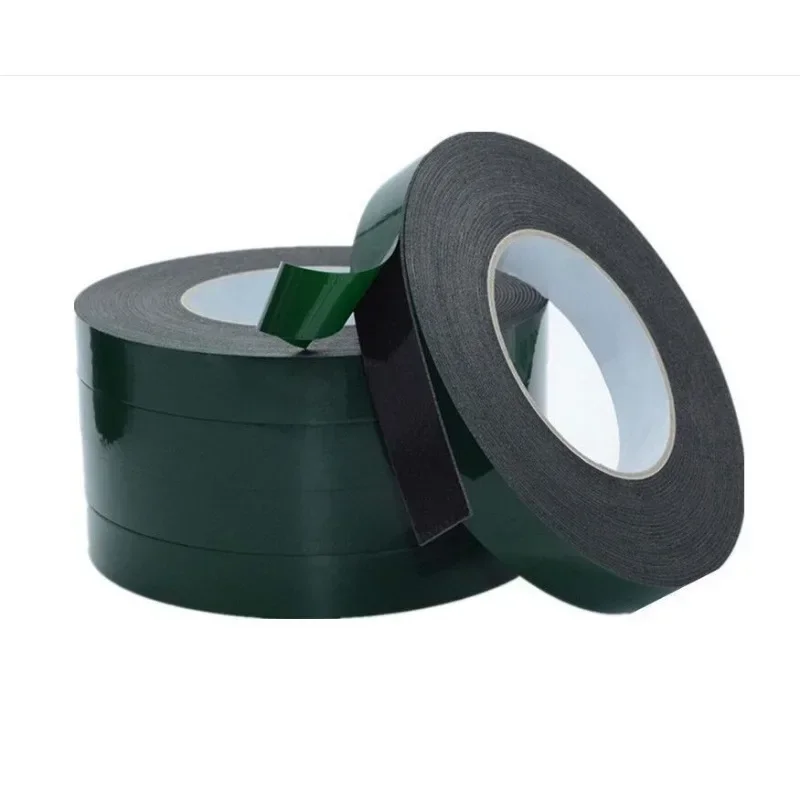 Double Sided Tape 10m Double Sided Tape Strong Adhesive Black Foam for Cell Phone Repair Gasket Screen PCB Dust Proof 1mm Thick