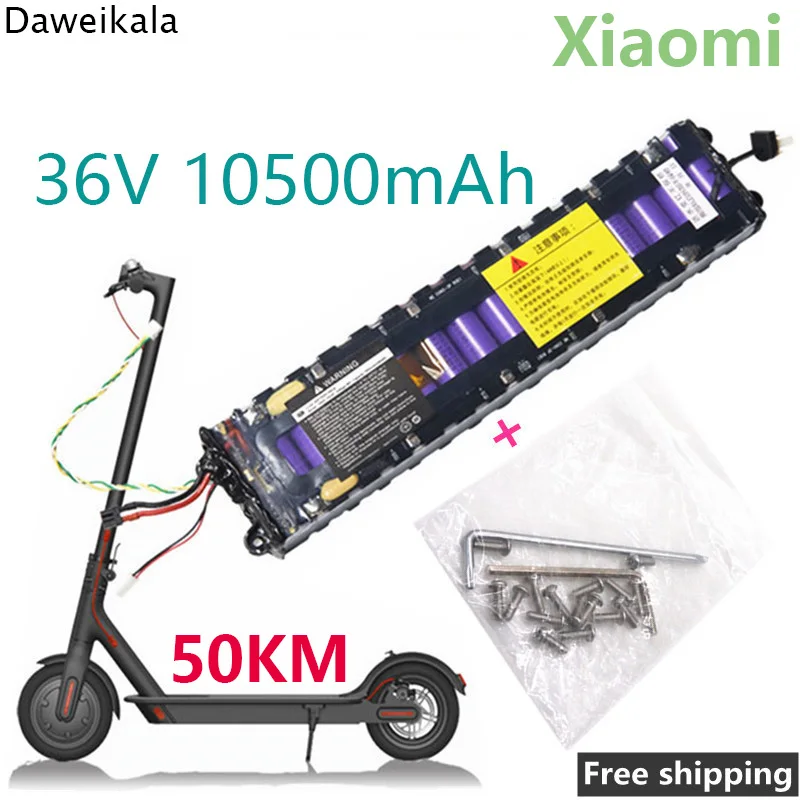 36V 10.5Ah Scooter Battery Pack for Xiaomi Mijia M365, Electric Scooter