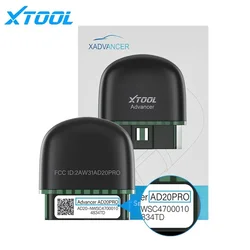 Advanced OBD2 Bluetooth Car Diagnostic & Maintenance Tool with Oil Reset & Battery Test Features (XTOOL AD20PRO)