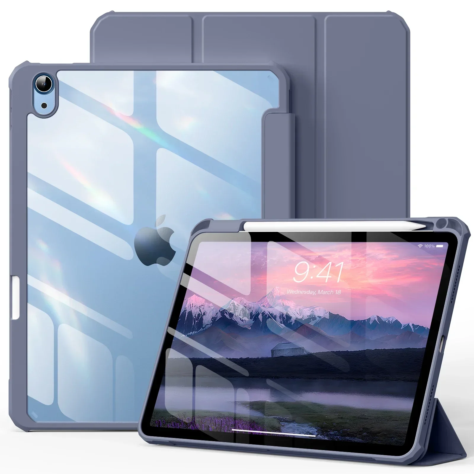 Premium HD Clear Acrylic Shockproof Tablet Case - 2025 Edition