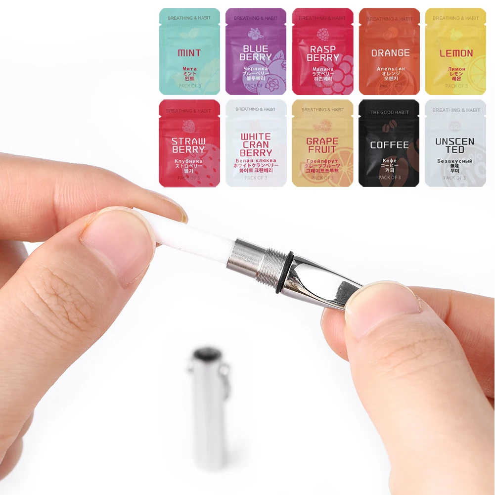 Aromatherapy Cotton Core Quit Smoking Fruit Flavors Decompression Cotton Filter