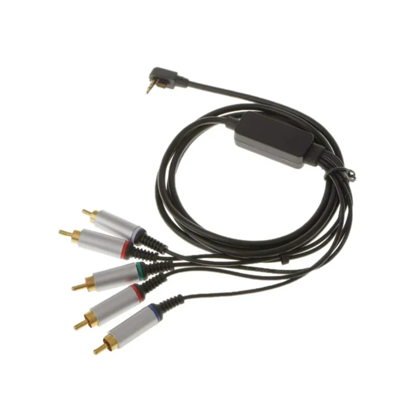 6FT Audio Video AV Cable to RCA for PSP2000 Extension Composite Data Cord PSP 2000 3000 Lead Wire AV Adapter To TV Monitor