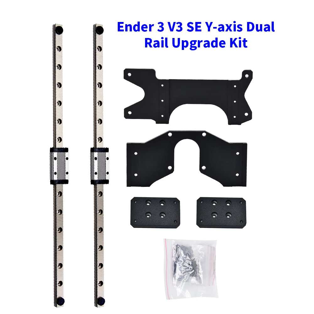 듀얼 Y 축 선형 레일 업그레이드 키트, Ender 3 V2/PRO/Ender3 S1/Ender 3V3 SE, Ender 3/V2 3D 프린터 키트용 X 축 업그레이드 키트