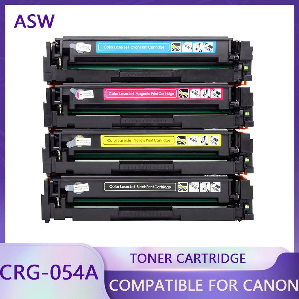 Compatible 054 CRG054 toner cartridge for Canon Color ImageClass MF641cw MF644Cdw 643cdw MF642Cdw mf645cx LBP622Cdw LBP621 623