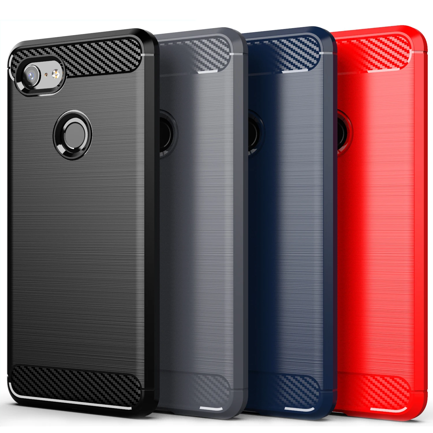 Case for Google Pixel 3A XL TPU silicone shockproof back cover