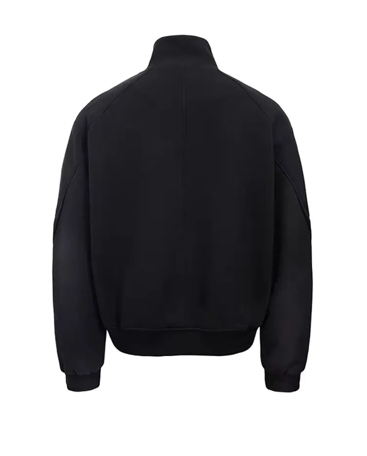 C  25ss Commuter space cotton jacket curved separation line design casual minimalist cleanfit