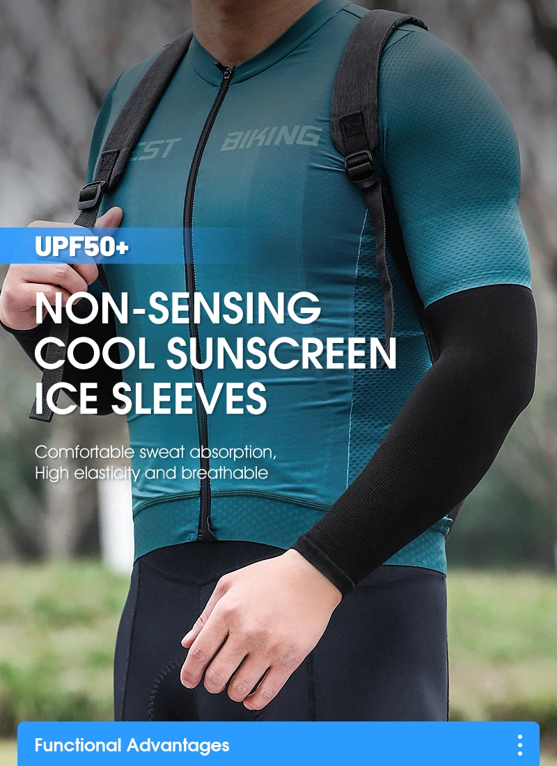 Manchons De Protection Solaire Anti-Coupure Pour Bras - Cyclisme, Conduite Et Travaux