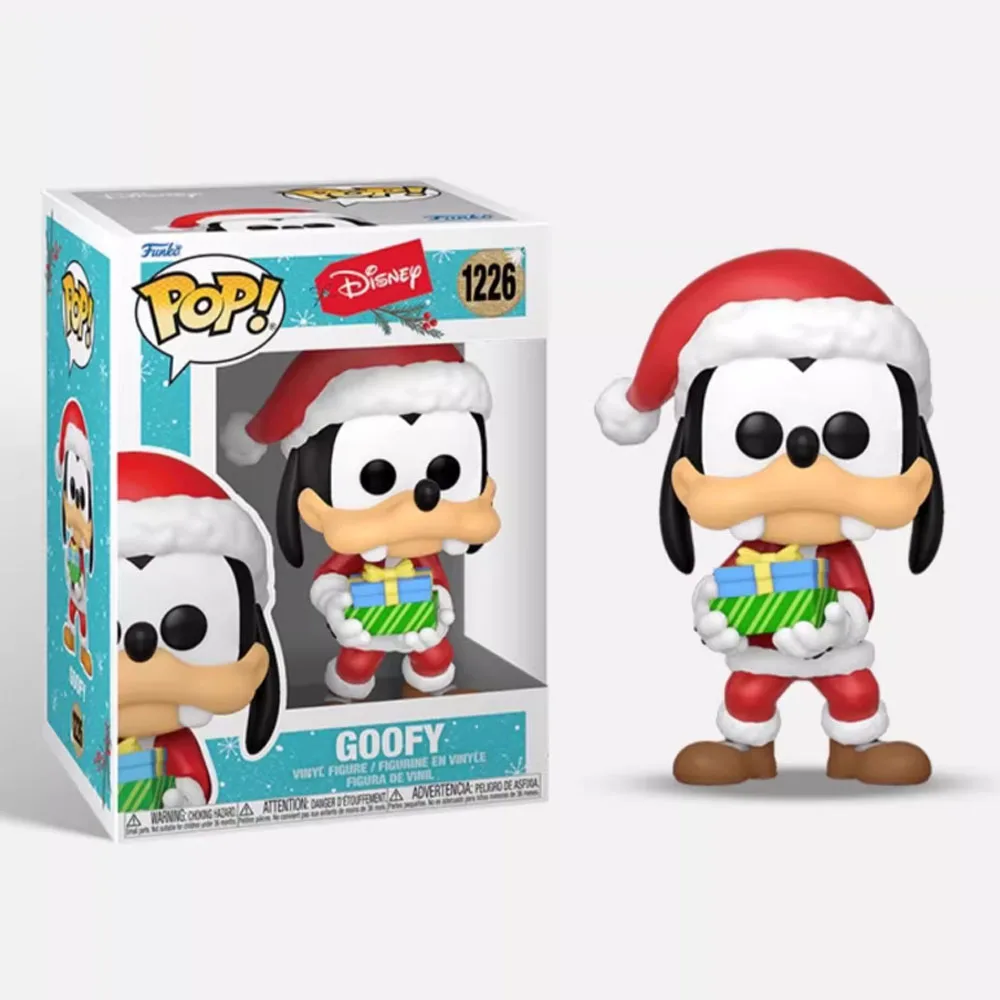 thumbnail image 5 of Funko Pop Mickey Mouse #612 Pluto #1227 Minnie Mouse (Gingerbread) #1224 Goofy Disney Figuras de acción de vinilo Juguetes Muñecas Regalos, 5 of 5