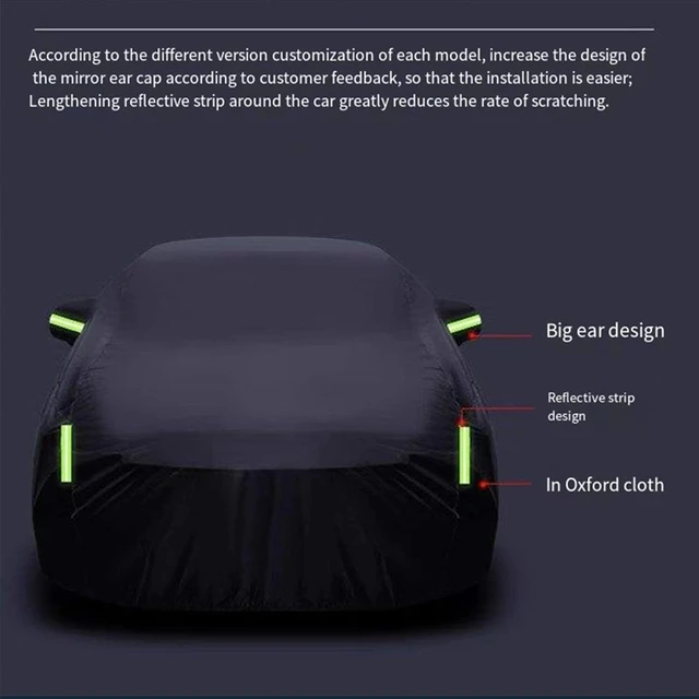 For Tesla Model Y Outdoor Protection Full Car Covers Snow Cover Sunshade  Waterproof Dustproof Exterior Car accessories - AliExpress