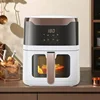 Air fryer household new large capacity visual intelligent multi-function fully automatic oven integrated motor air fryer oven 4