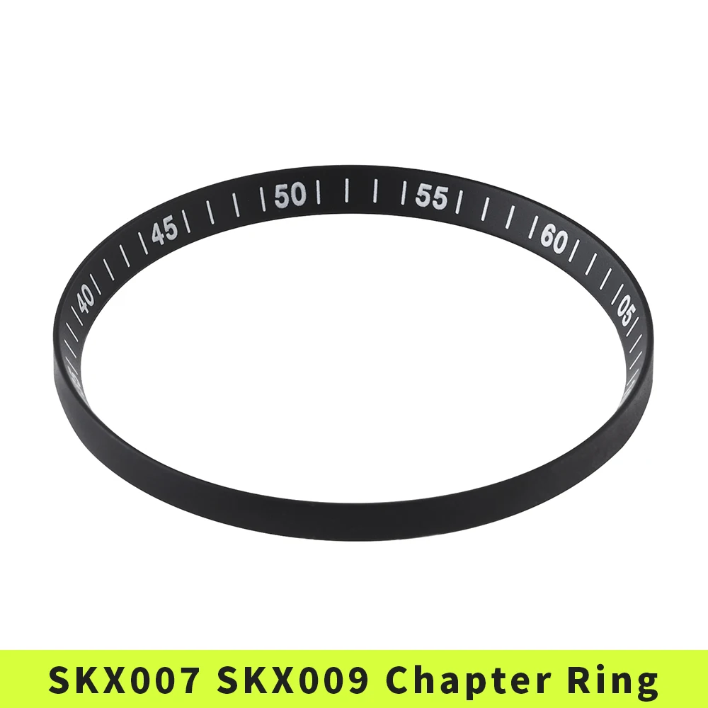 Skx007/skx009/srpd Metal Chapter Ring Matte Black Gmt 24