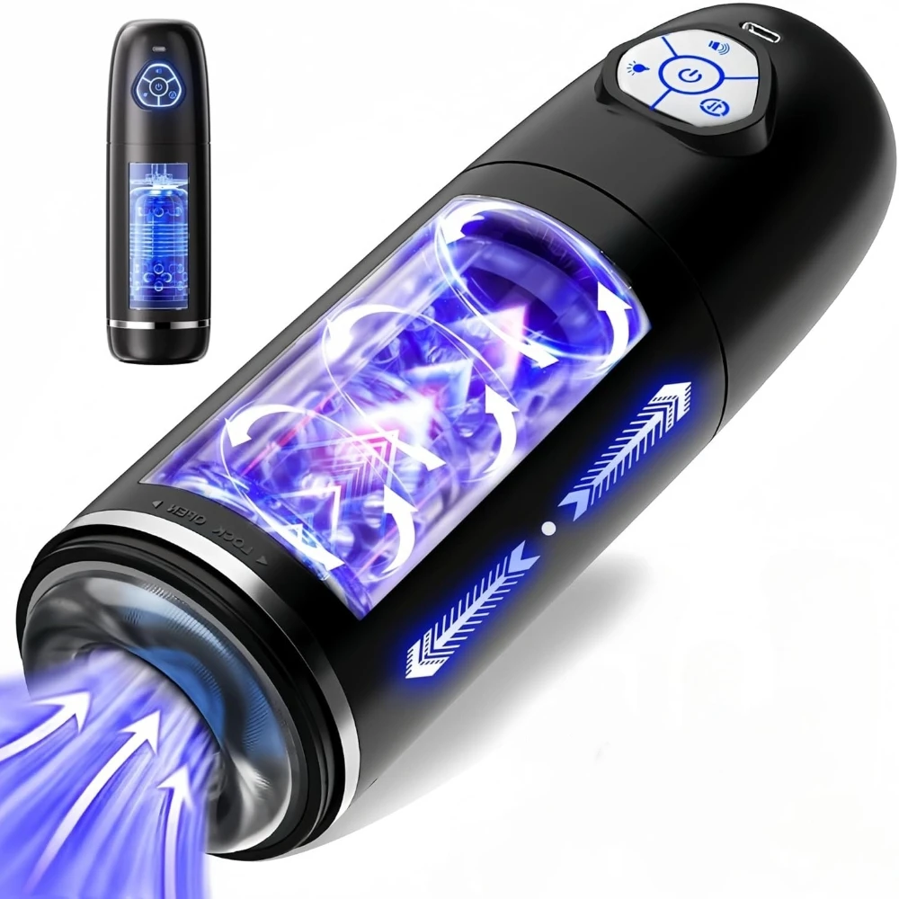 Elektrische masturbatiecup voor mannen, penistrainer, seksspeeltje, erotische artikelen voor volwassenen, vaginale masturbators voor mannen_voghion.com