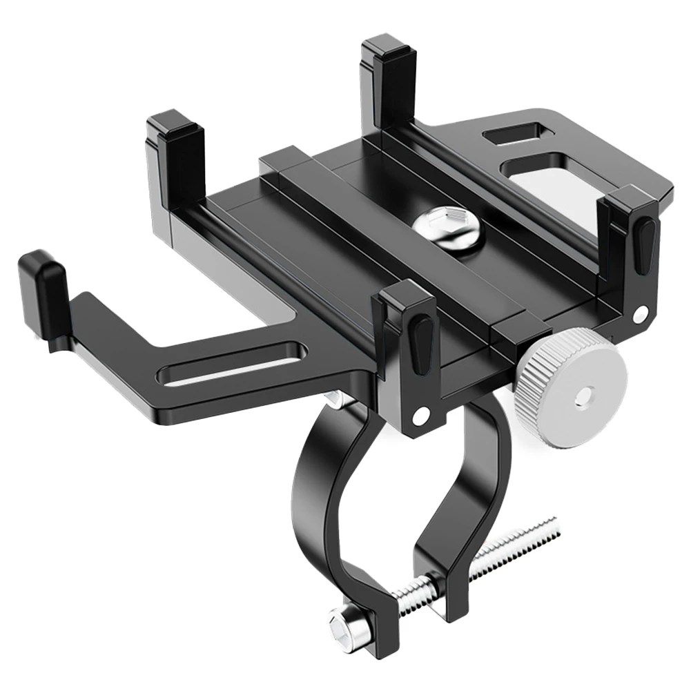 Description Picture 5 of itemBicycle Phone Holder Motorcycle Phone Holder Shockproof Quick Disassembly Blue Red Black Orange Easy Installation Cycling Parts