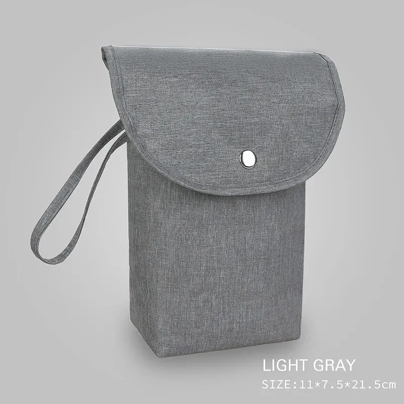 Waterproof Baby Diaper Bag Travel Tote with Wet/Dry Storage and Stroller Attachment