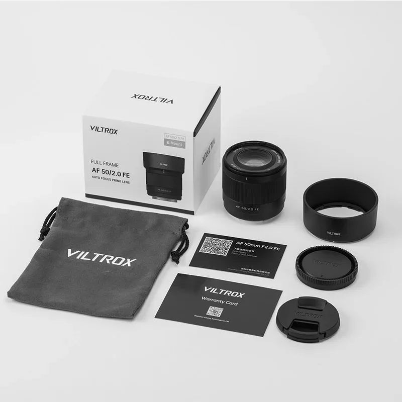 【新品未使用】VILTROX AF 50/2.0 FE Eマウントレンズ Viltrox AF 50mm F2.0 AIR フルサイズ FE ソニーEマウント
