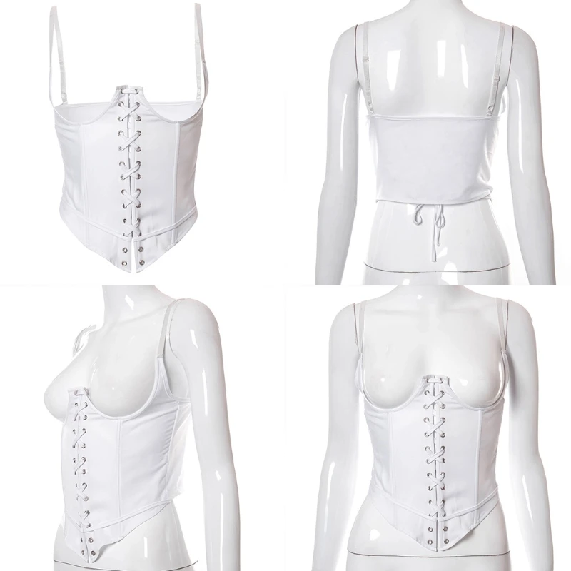 

Wrap Chest Slimming Waist Shaper Corsets Sleeveless Bustier for Women