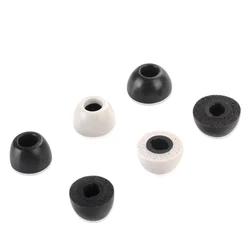 Memory Foam Ear Tips - Anti-Slip Noise Reducing Earbud Tips for M-3Pairs (Black)