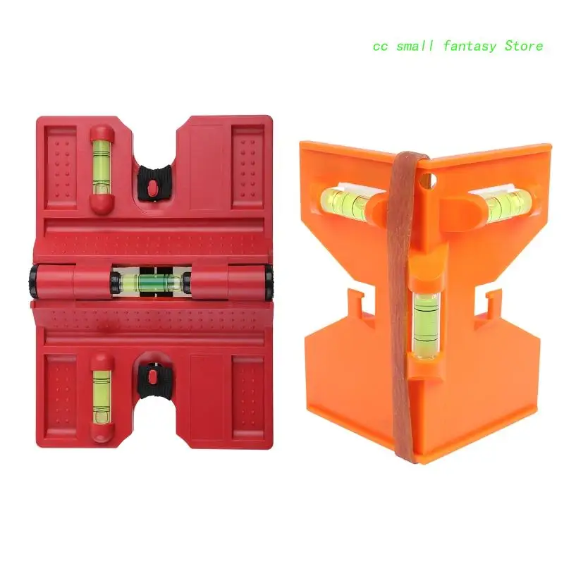 

Angle Gauge Spirit Level for w/ 3 Bubbl-es Magnetic Inclinometer with Stra-p 270 Degrees Adjustable Pipe Leveller Protra