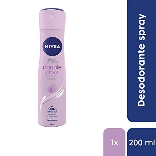 fragment Derfra En nat Nivea Spray Deodorant Double Effect Antiperspirant Deodorant-200 Ml -  Deodorants - AliExpress