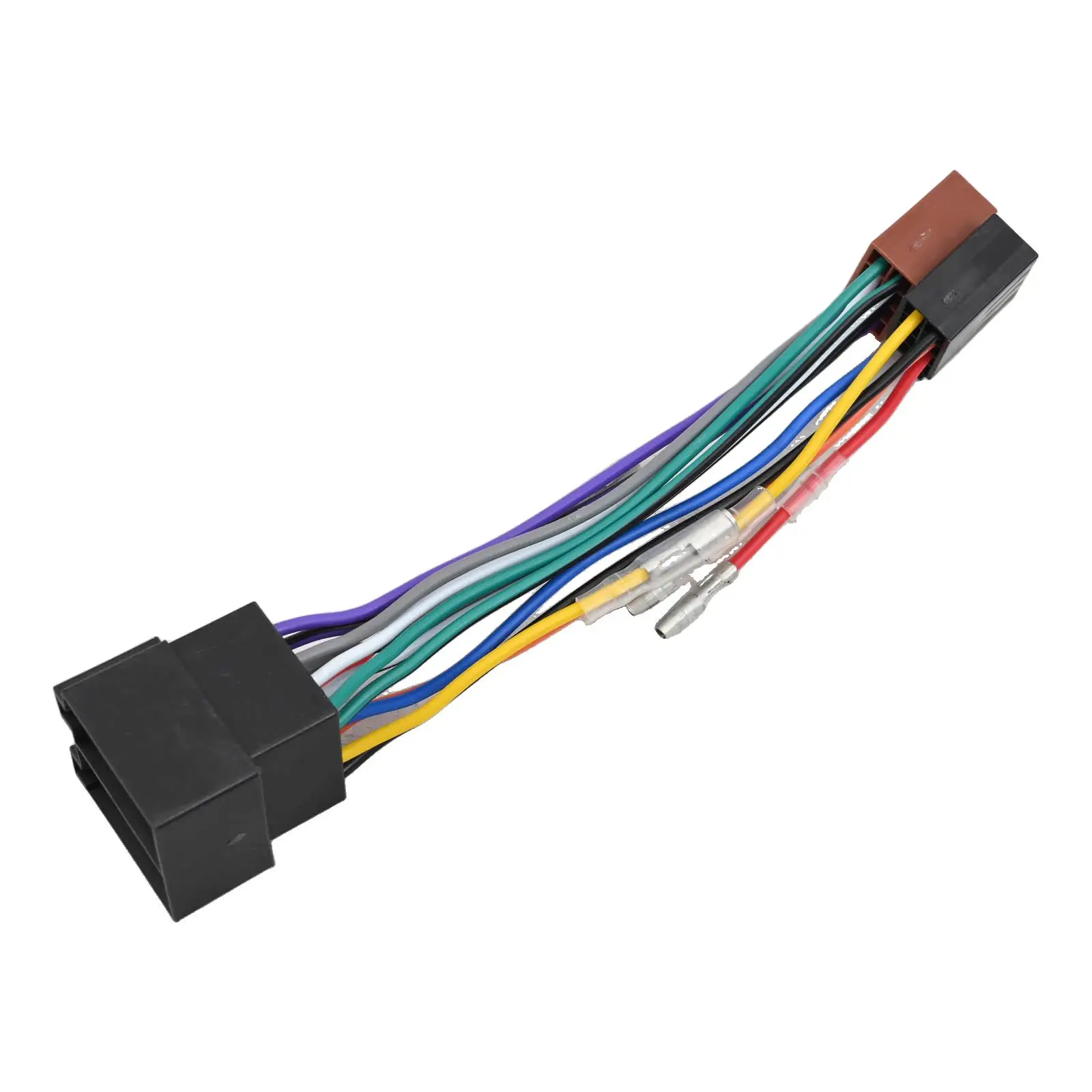 16-poliger Autoradio-Radio-ISO-Kabeladapter für ISO-Buchse auf ISO-Buchse, Stecker, Kabelbaum, Automobilzubehör – Detail 2