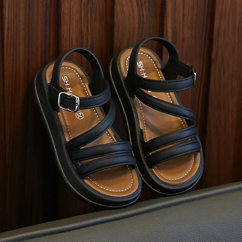 Baby Girls Sandals Summer Casual Children Sandals Girls Flat Shoes Fashion Casual Non Slip Kids Beach Shoes sandalias de mujer 4