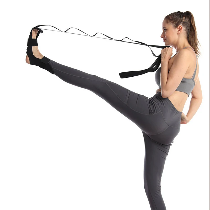 Yoga Stretch Band of Leg Yoga Flexibilidade Perna Belt ioga strap Fascia  Stretcher Strap para Ballet Ginástica Trainer - AliExpress