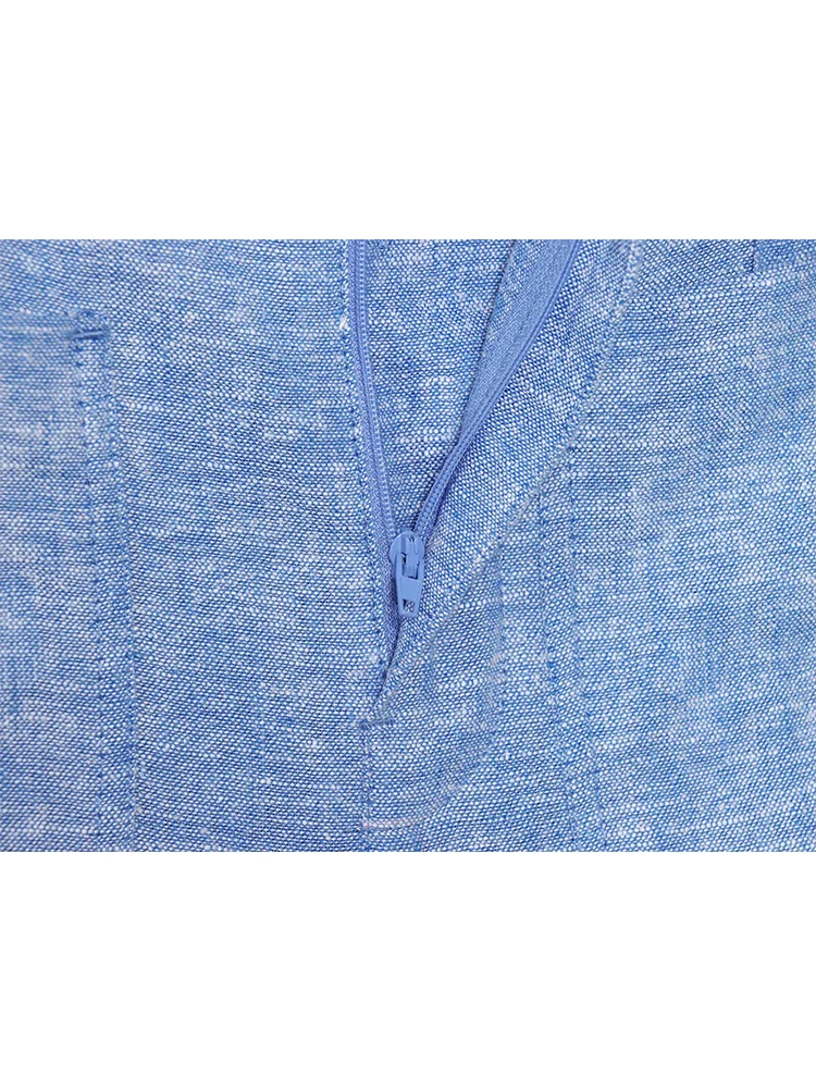 TFMLN 2025 Women Pant 2 Piece Set Ladies  Irregular Single Breasted Vest Casual Wide Leg Trousers With Belt Female Elegant Sets