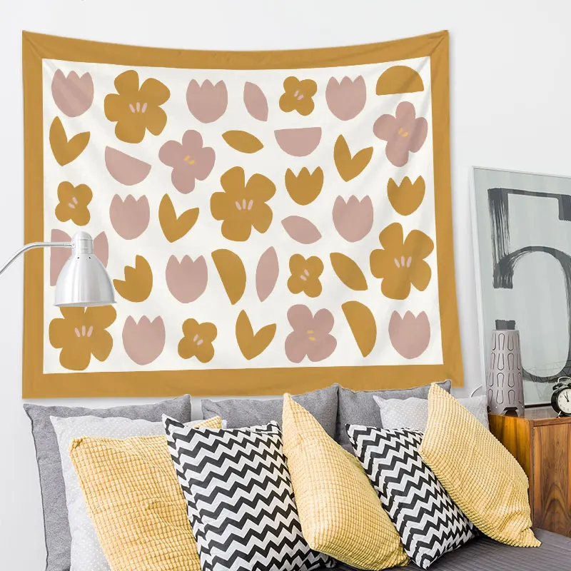 

Floral Pattern Tapestry Bohemian Decoration For Bedroom Tapestries Decoration Pictures Room Wall Hanging Decoration Tapestries