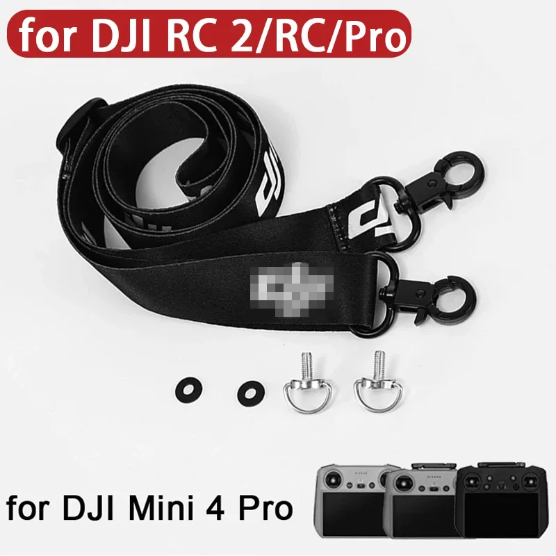 Lanyard Neck Strap Screws Drone Rc/rc 2/rc Pro For Dji Mini 4 Pro/mini 3 Pro/mini 3 Universal Lanyard Accessory drone lanyard