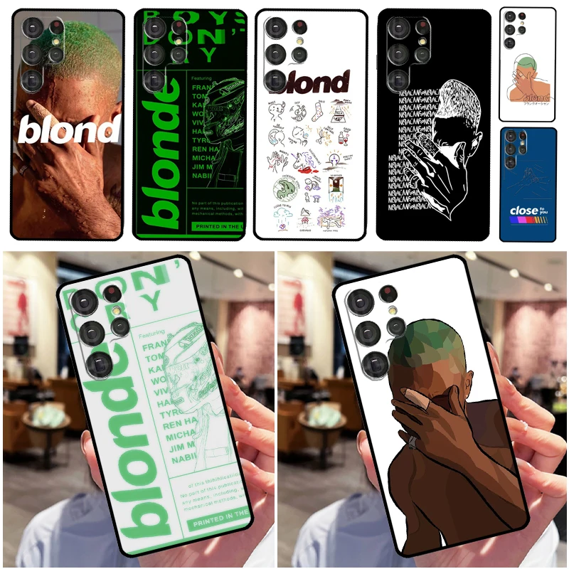 Custodia Bionda Bionda Per Samsung Galaxy S22 S23 Ultra S21 S20 Fe S9 S10 Note 10 Plus 20 Cover Posteriore Ultra Completa