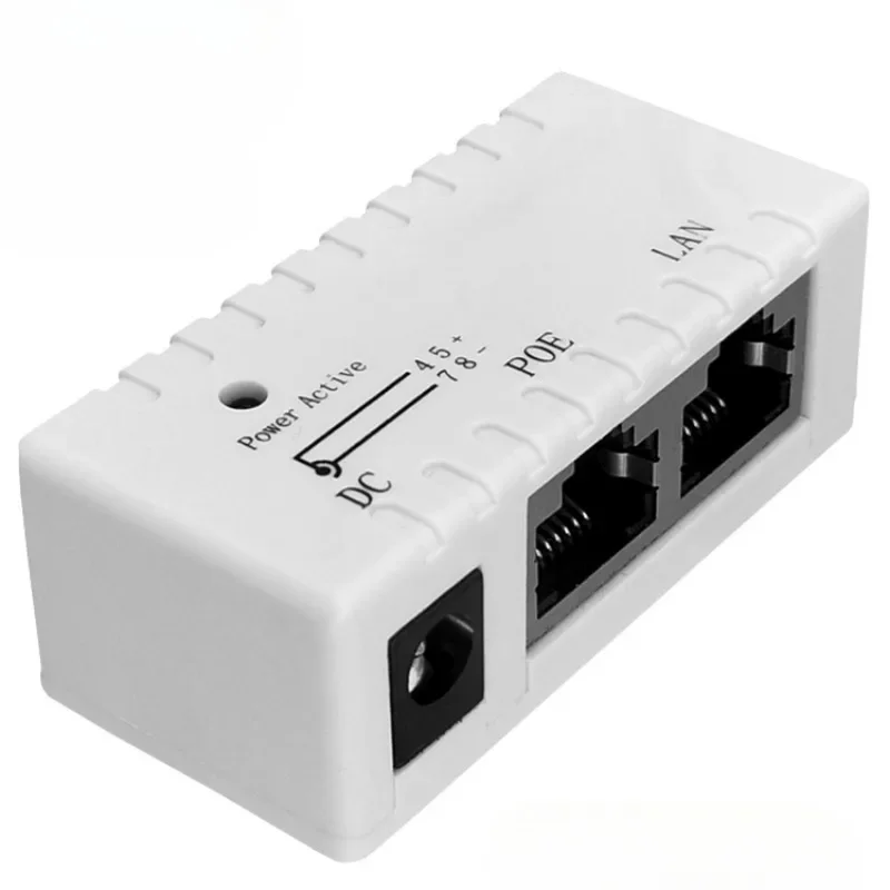 100Mbps POE Injector Power Splitter for IP Cameras