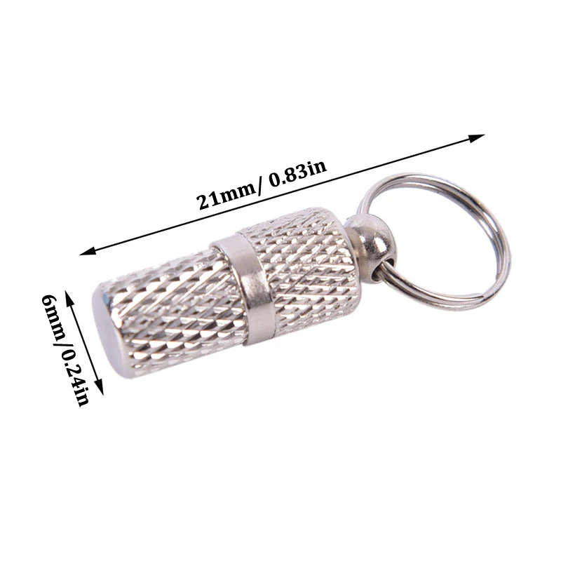 METAL SCREW LOST DOG CAT PET ID IDENTITY ADDRESS TAG COLLAR BARREL LABEL TUBE