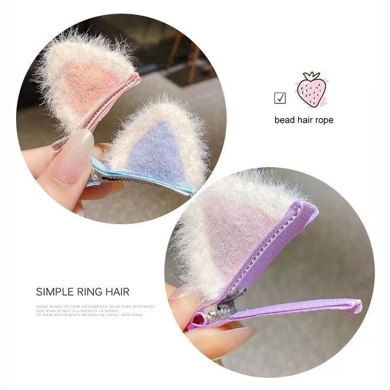 Women Hair Clip Cat Ear Hair Clip hair accessory hair clip jewelry accessories