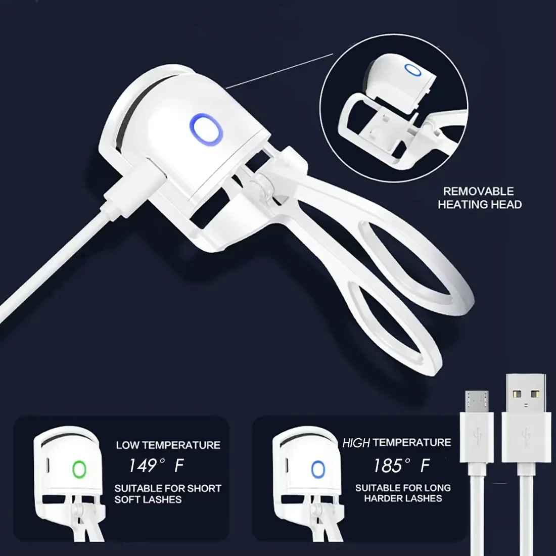 ABS Electric Eyelash Curler Image 4